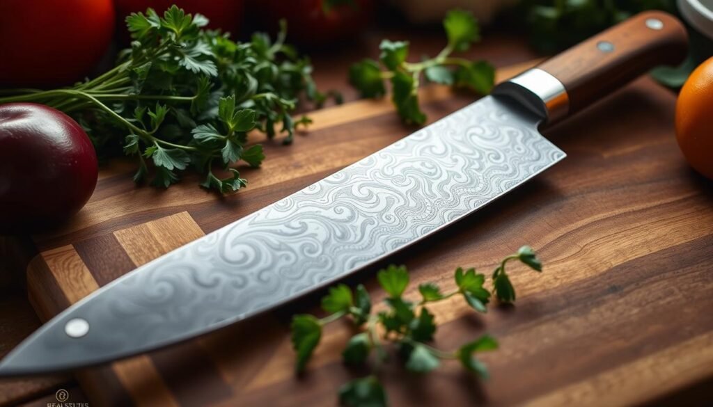 Custom Damascus Knife