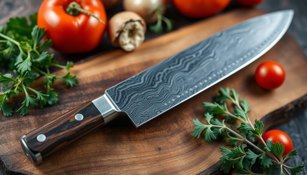 high-quality damascus knife