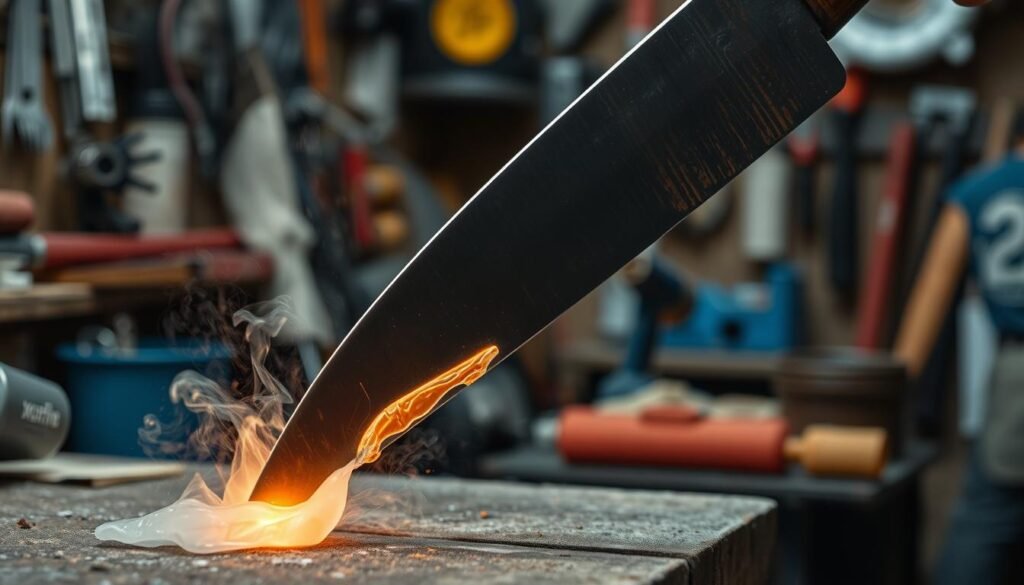 hot knife for plastic cutting