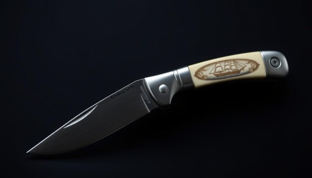 Randall Scrimshaw Knife