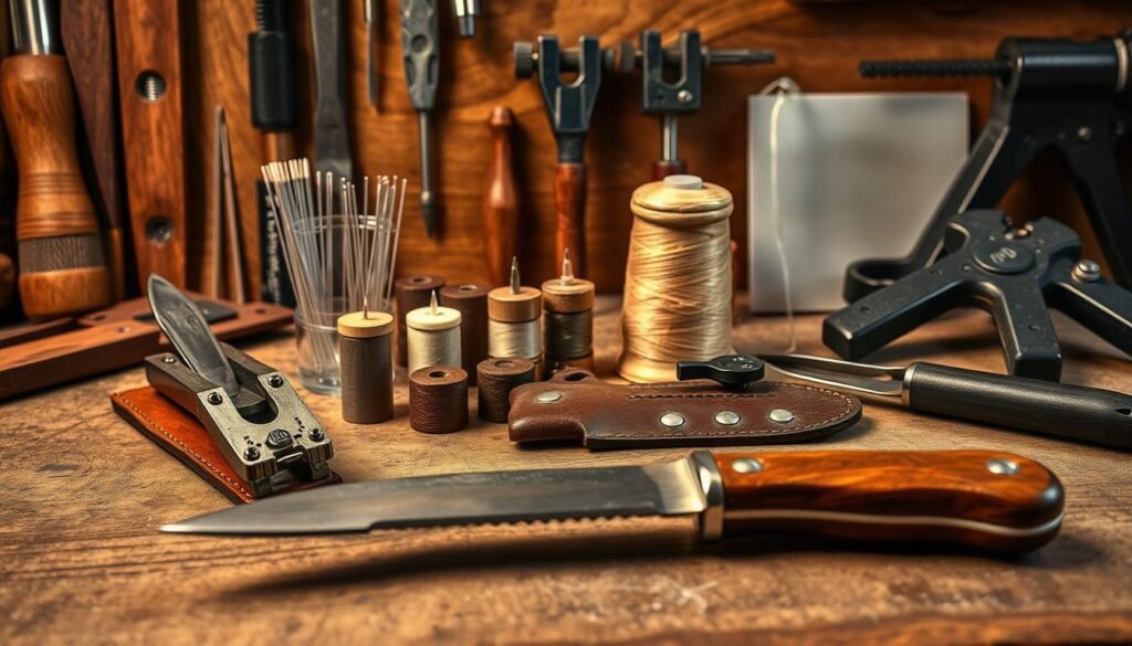 essential knife sheath maker tools